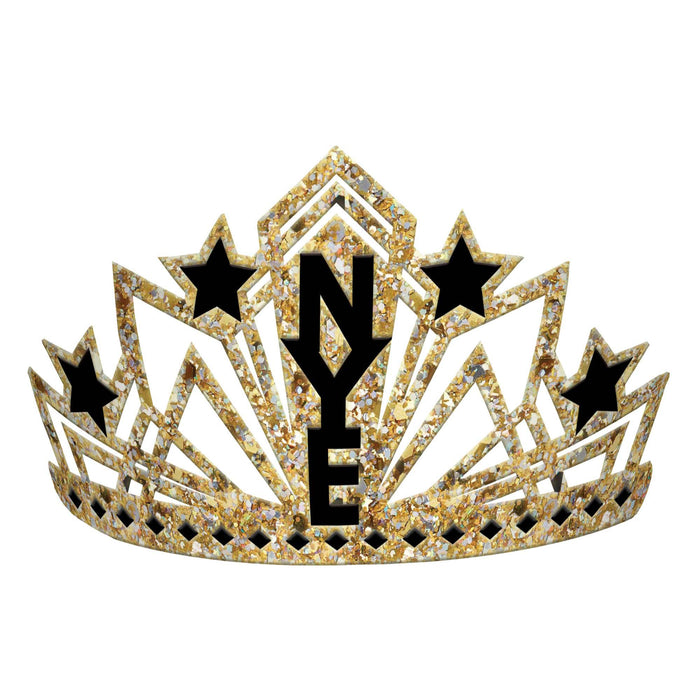 NYE Crown Gold & Black