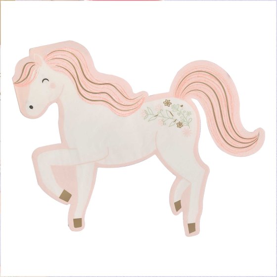 Unicorn Napkins Pk16