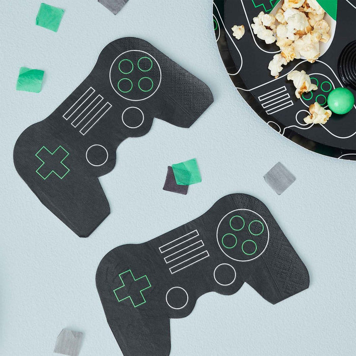 Game Controller Napkins 16pk