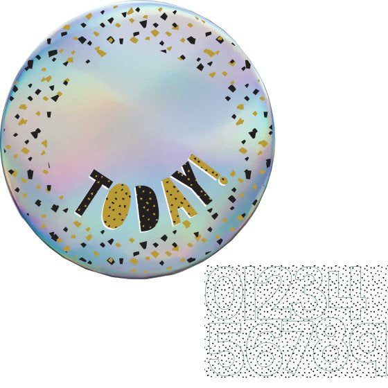 Add-An-Age Badge - Black & Gold