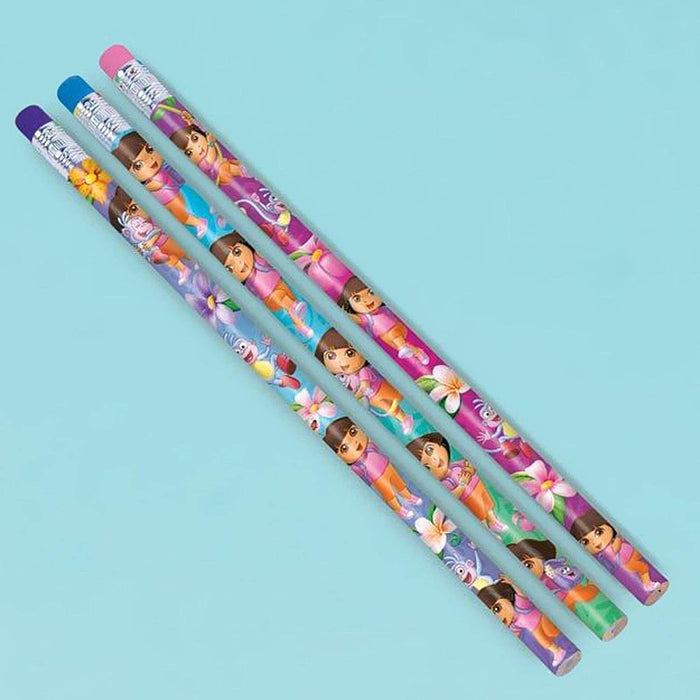 Dora The Explorer Pencils - 12pk