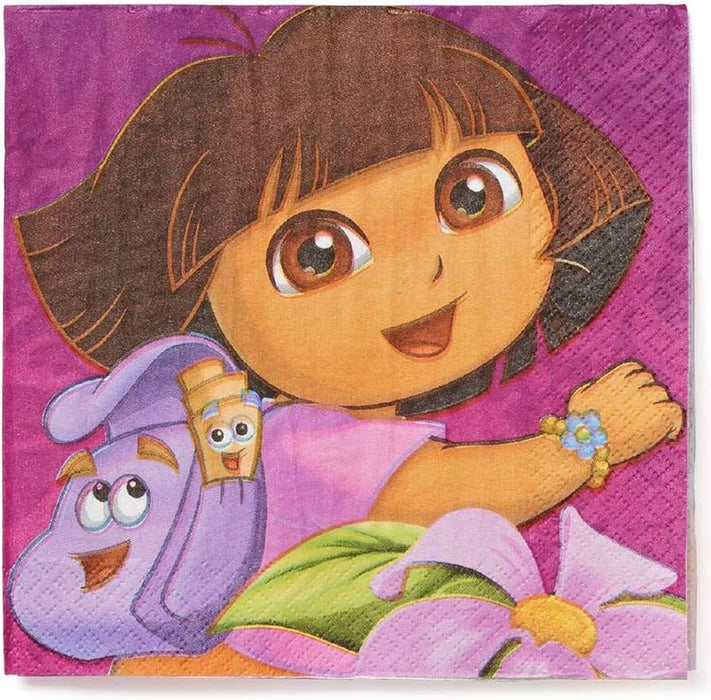 Dora The Explorer Napkins -16pk