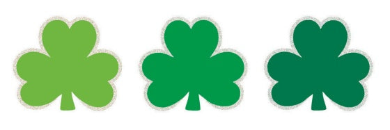 St Patricks Day Shamrocks Cutouts 50pk