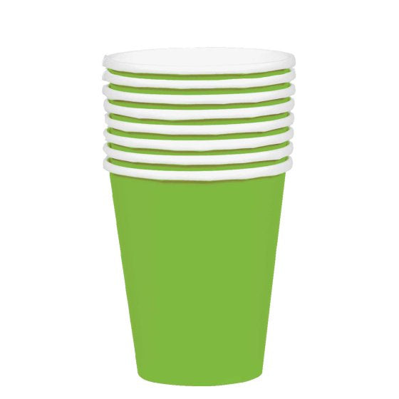 Paper Cup Lime Green PK20