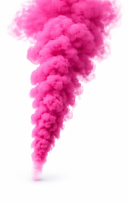 Smoke Bomb - Pink | Coloured Smoke Emitter | 1 Minute