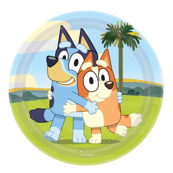 Bluey Lunch Plates 8pk