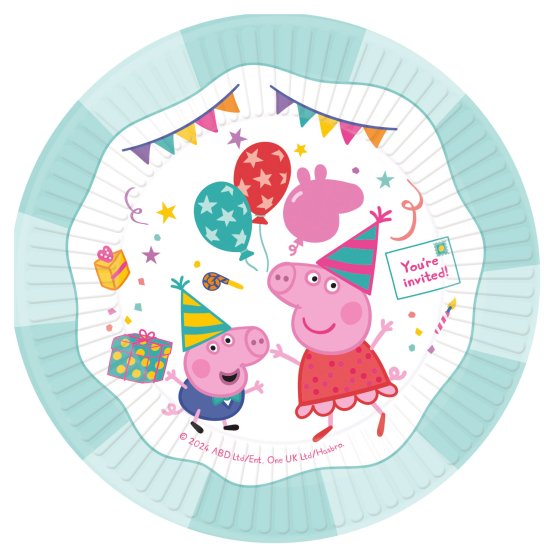 Peppa Pig Paper Plates | 8pk