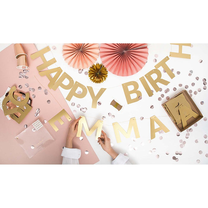Customisable Banner - Gold