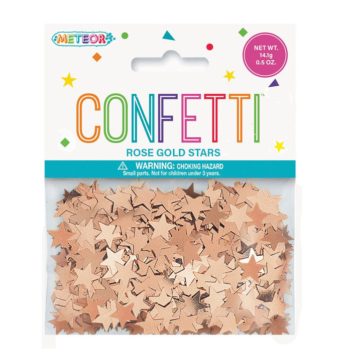 Rose Gold Star Confetti