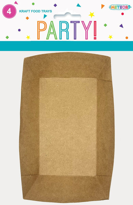 Kraft Food Trays - 4pk