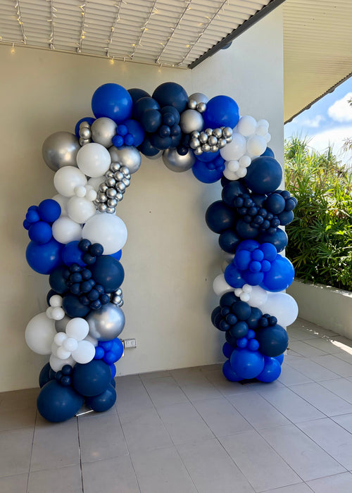 Organic Small Balloon Arch - Choose Your Colours