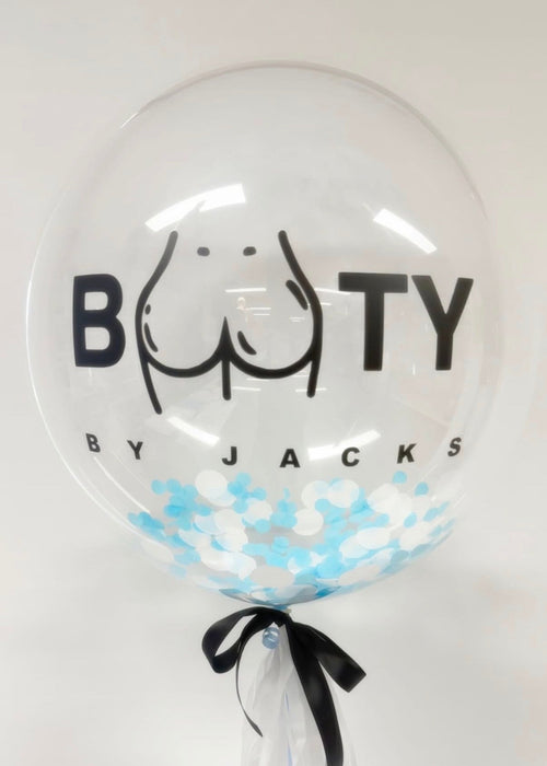 Custom Birthday Confetti Bubble Balloon - Choose Your Colours *BEST SELLER!*