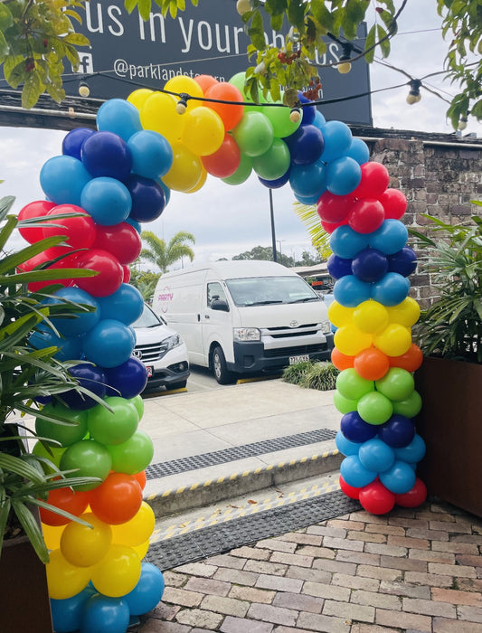 Medium Balloon Arch 2m x 2.5m - Custom colours