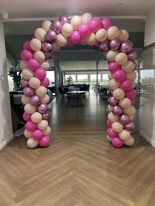 Medium Balloon Arch 2m x 2.5m - Custom colours