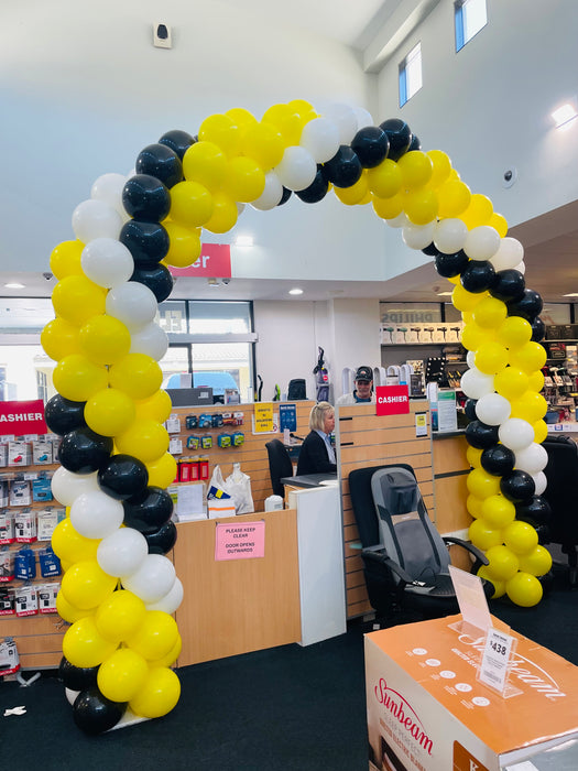 Medium Balloon Arch 2m x 2.5m - Custom colours
