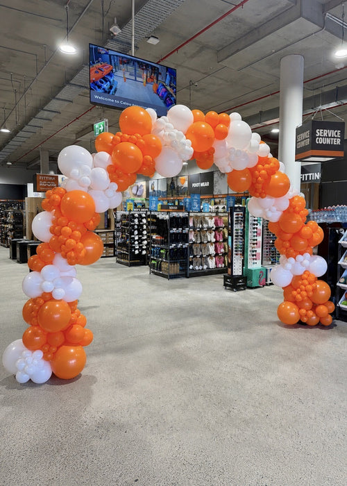 Organic Large Balloon Arch - Custom Colours