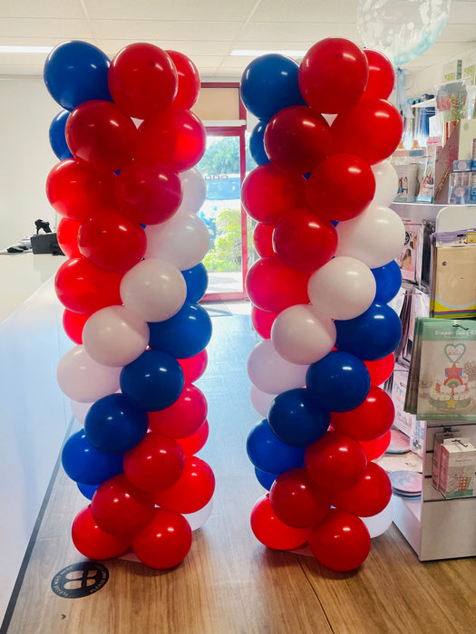Standard Balloon Pillar 2m - Choose Your Colours