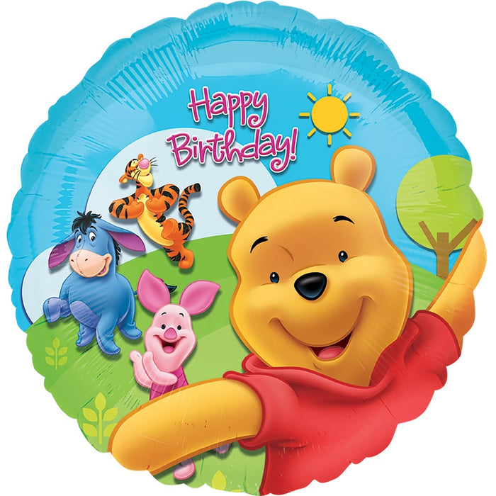 Winnie The Pooh Balloon / Bouquet - Helium Filled or Flat