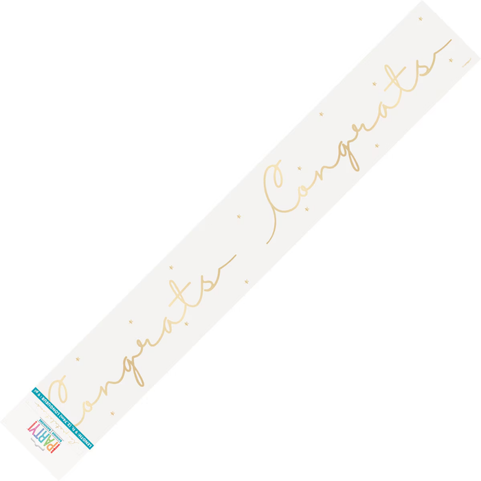 Congratulations Foil Banner
