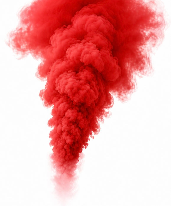 Smoke Bomb - Red  Coloured Smoke Emitter