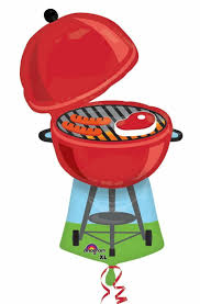 BBQ Foil Balloon - CLEARANCE ITEM