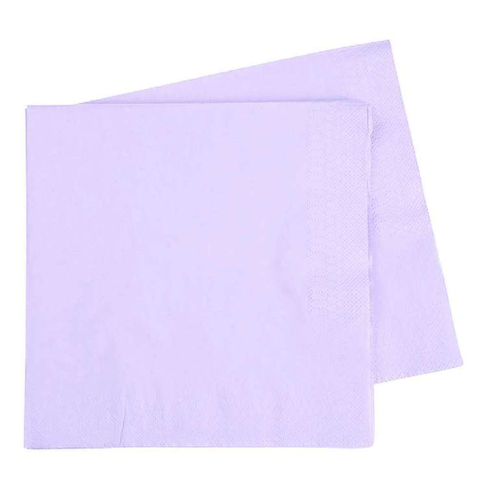 Pastel Lilac Napkins | Dinner Napkins | Premium Pk40