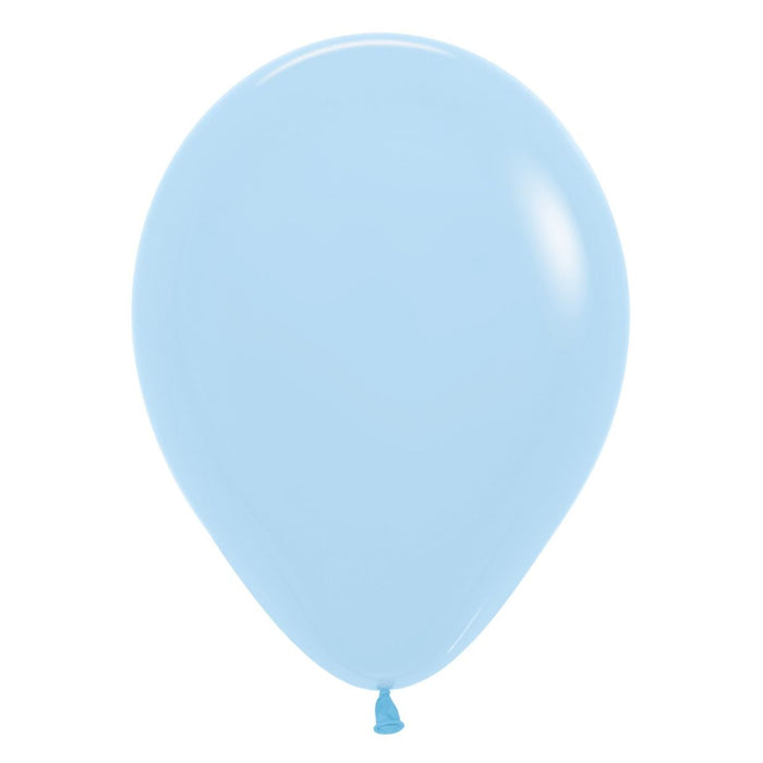 Pastel Blue Balloons  ~ Singles ~ Pack ~ Helium Filled ~ Flat