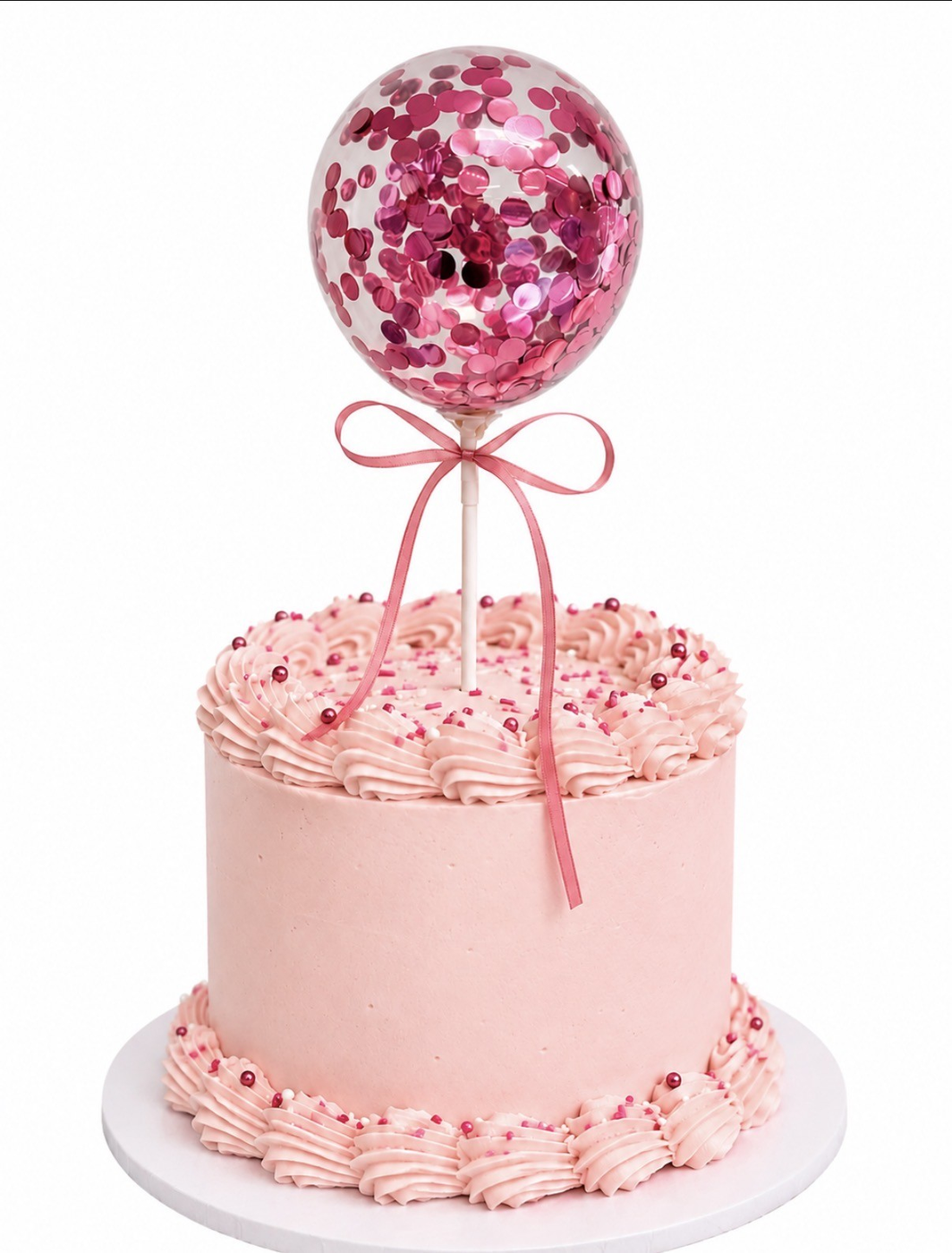 Mini Confetti Balloon Cake Topper — Party Planet