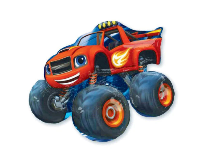 Monster Truck / Blaze Large Shape Balloon - Helium Filled or Flat