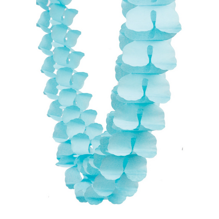 Honeycomb Garland | Pastel Blue