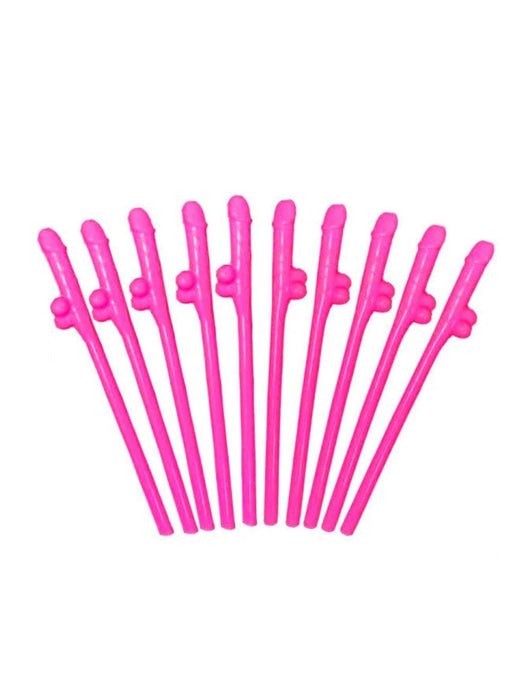 Penis Straws Pink Pk10