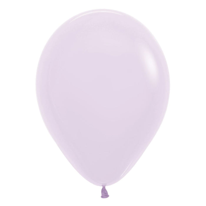 Pastel Purple/Lilac Balloons ~ Singles ~ Pack ~ Helium Filled ~ Flat