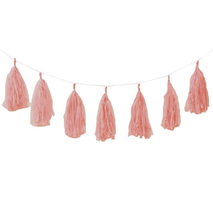 Rose Tassel Garland 3m