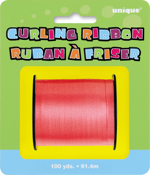 Curling Ribbon - Bright Red