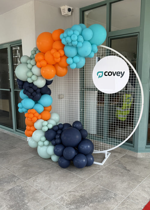 Balloon Display & Frame Bundle – Add Custom Sign & Choose Colours