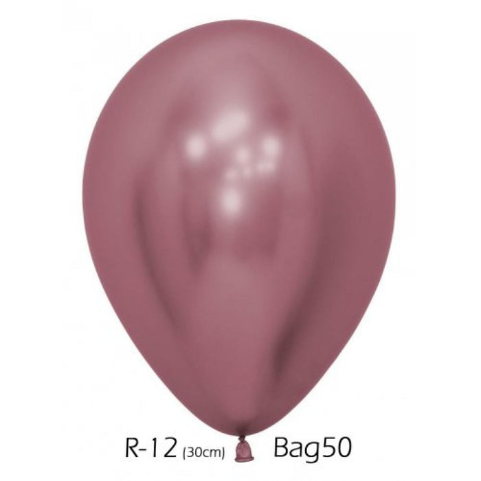 Reflex Pink Balloons ~ Singles ~ Pack ~ Helium Filled ~ Flat