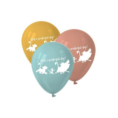 Lion King Latex Balloons 6pk - CLEARANCE