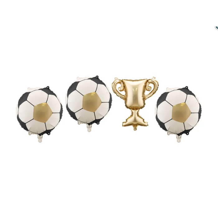 Soccer Balls & Trophy Balloon - Garland Decor