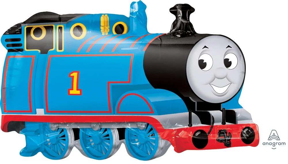 Thomas The Tank Large Shape Balloon - Helium Filled or Flat