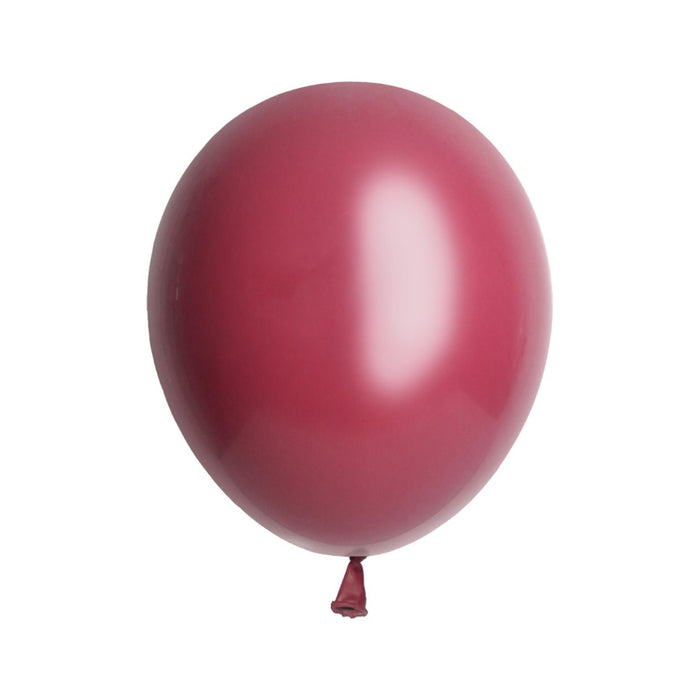 Maroon/Samba Balloons ~ Singles ~ Pack ~ Helium Filled ~ Flat