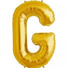 Large Letter G Balloon Gold