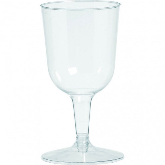 Wine Glasses Plastic Pk20 - 295ml