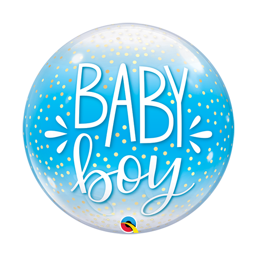 Baby Boy Balloon - Bubble