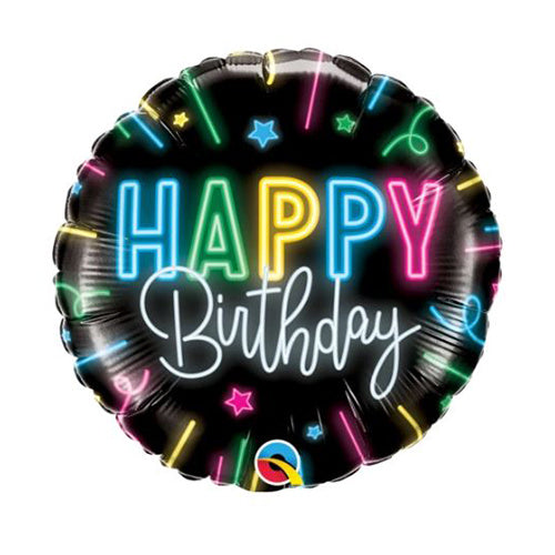 Birthday Balloon - Polka Dot Holographic