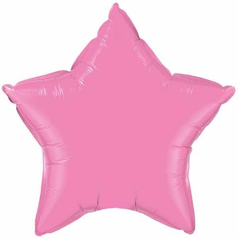 Rose Pink Star Balloon Foil