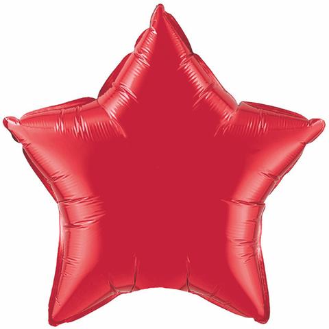 Red Star Balloon Foil