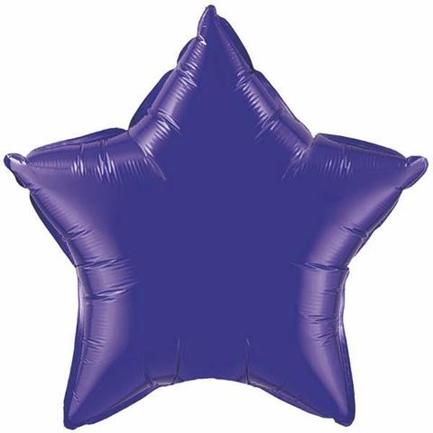 Purple Star Balloon Foil