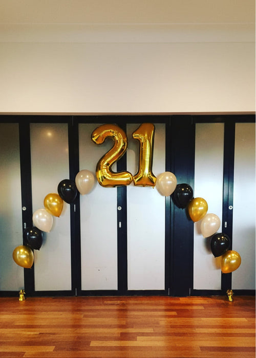 Helium Balloon Arch - Choose Your Age