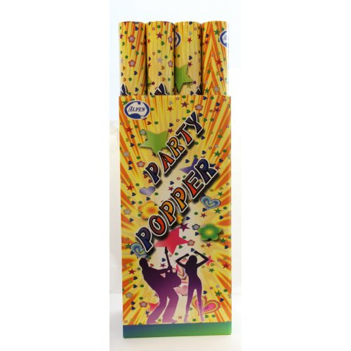Confetti Cannon with Multi Colour Tissue Shapes - Each