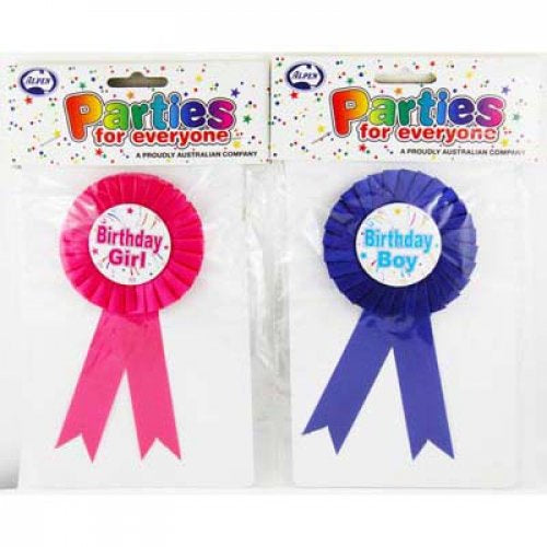Birthday Badge - Choose Your Colour